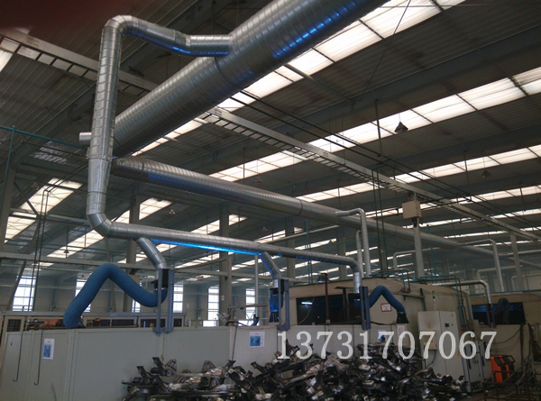 遼寧汽車(chē)零部件廠焊煙除塵器順利投產(chǎn)